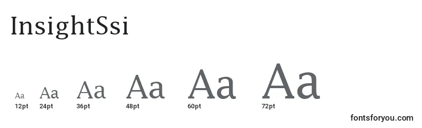 InsightSsi Font Sizes