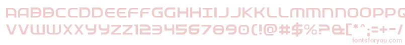 Fedservicelight Font – Pink Fonts on White Background