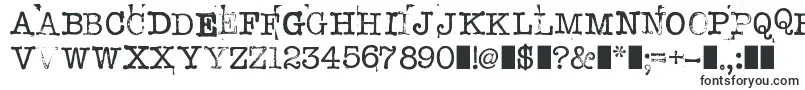 Шрифт StampwriterKit – шрифты с засечками