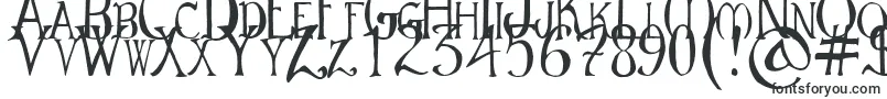 Шрифт MirkwoodChronicle – античные шрифты
