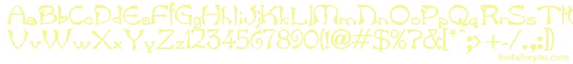 BartBold Font – Yellow Fonts