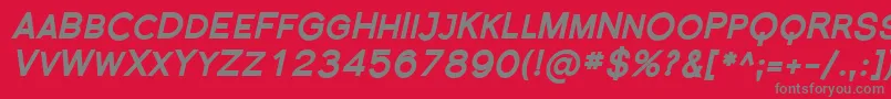 More about SfflorencesansscblackItali Font SfflorencesansscblackItali Font – Gray Fonts on Red Background