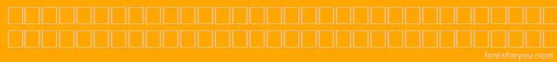WeightRegular Font – Pink Fonts on Orange Background