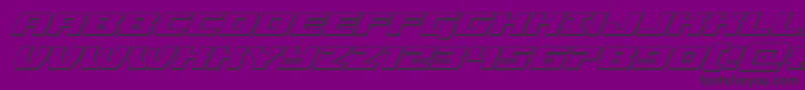 En savoir plus sur la police Cruiserfortress3Dital Police Cruiserfortress3Dital – polices noires sur fond violet