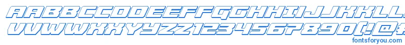 Подробнее о шрифте Cruiserfortress3Dital Шрифт Cruiserfortress3Dital – синие шрифты