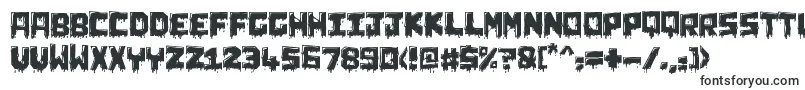 Шрифт ChunqDipped – шрифты для Adobe Acrobat