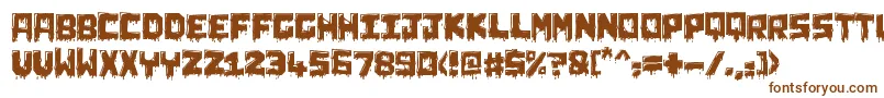 ChunqDipped Font – Brown Fonts