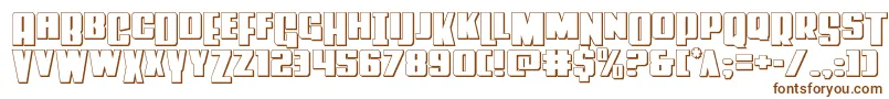 Powerlord3D Font – Brown Fonts