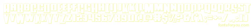 Powerlord3D Font – Yellow Fonts