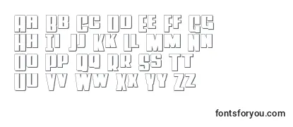 Powerlord3D Font