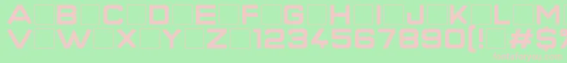 En savoir plus sur la police SuperQuickFormula Police SuperQuickFormula – polices roses sur fond vert