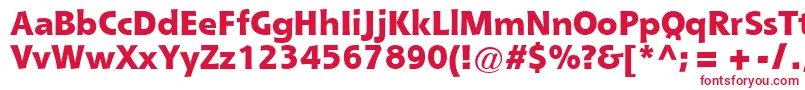 QueBlackSsiExtraBold Font – Red Fonts