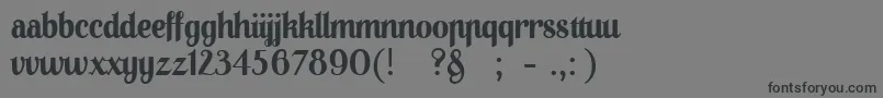 01Apompadoursample Font – Black Fonts on Gray Background