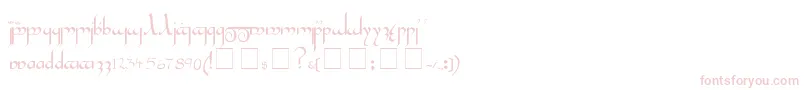 TengwarGandalfMedium Font – Pink Fonts