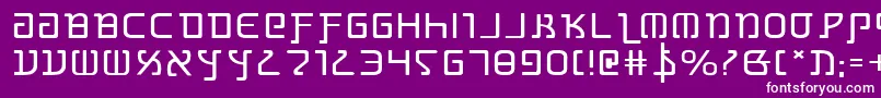 Grimlorde Font – White Fonts on Purple Background