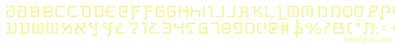 Шрифт Grimlorde – жёлтые шрифты