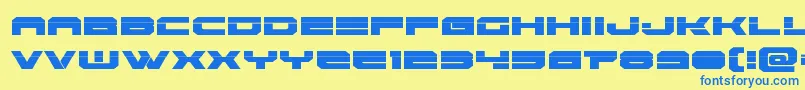 Подробнее о шрифте Eridanuslaser Шрифт Eridanuslaser – синие шрифты на жёлтом фоне