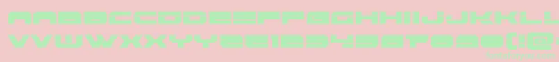 Eridanuslaser Font – Green Fonts on Pink Background