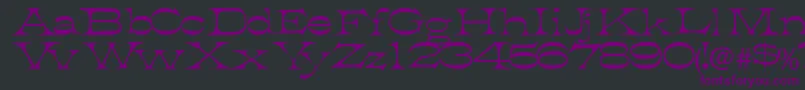 Tobiasssk Font – Purple Fonts on Black Background