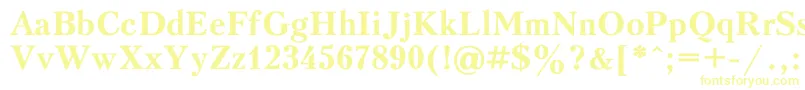 KudriashovBold-Schriftart – Gelbe Schriften