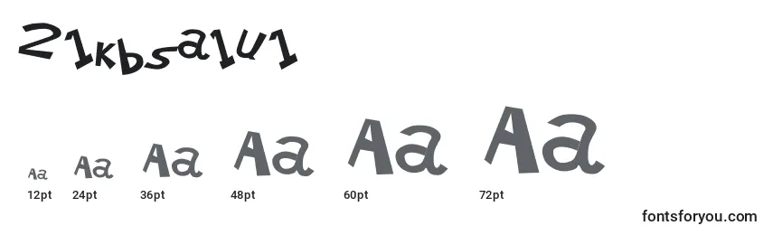 Размеры шрифта 21kbsalu1