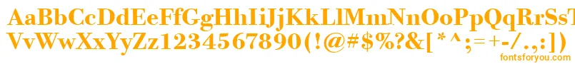 BodoniTwelveItcTtBold Font – Orange Fonts