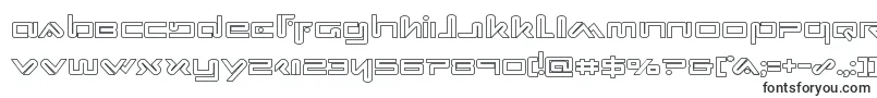 Шрифт Xephyrout – шрифты для Gta San Andreas