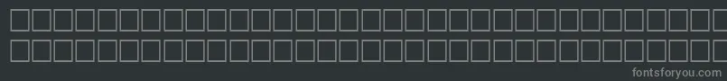 Шрифт OdessascriptfwfRegular – серые шрифты на чёрном фоне