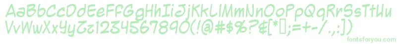 Mighz Font – Green Fonts