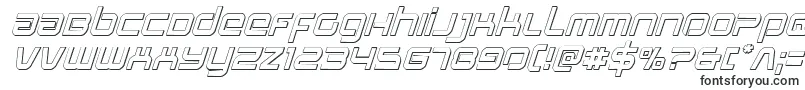Шрифт Stareagle3Dital – блочные шрифты