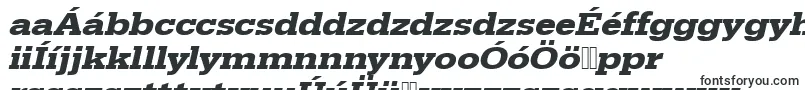 Шрифт UrwegyptiennetextwidBoldOblique – венгерские шрифты