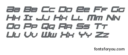 WhittleBoldItalic Font