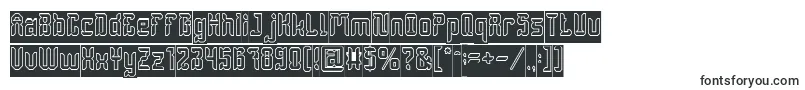DayakShieldHollowInverse Font – Fonts for Gta San Andreas