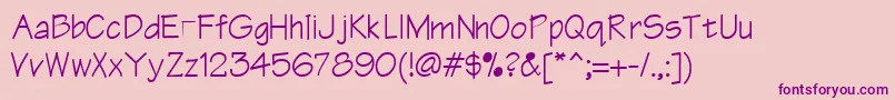 More about WoolkarthBoldBold Font WoolkarthBoldBold Font – Purple Fonts on Pink Background