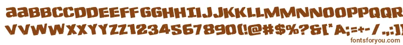 Lefthandlukerotate Font – Brown Fonts