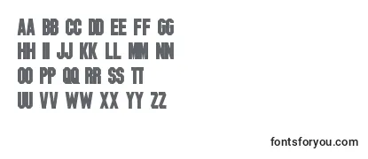 BlitzwingBold-fontti
