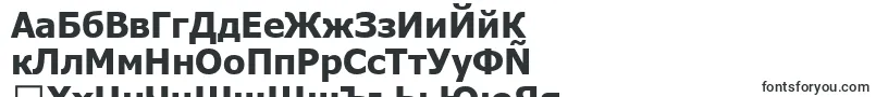 TahomaBold-Schriftart – bulgarische Schriften