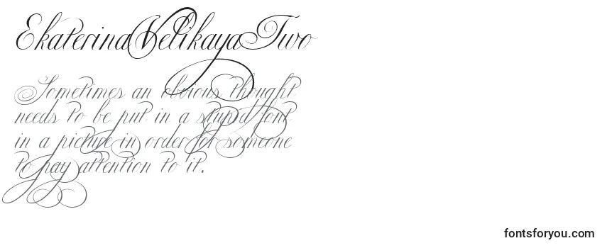 Schriftart EkaterinaVelikayaTwo (48693)