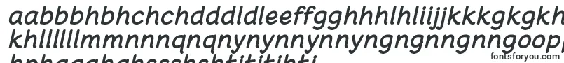 CheeronstaBoldItalic Font – Sotho Fonts