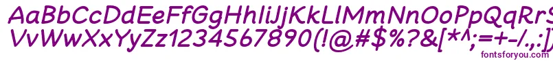 CheeronstaBoldItalic Font – Purple Fonts