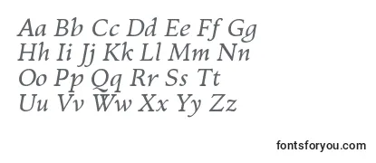 KelvinchItalic Font