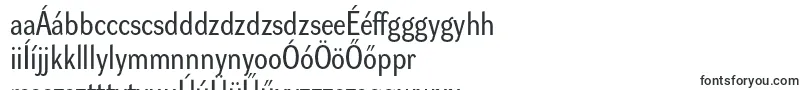 Dynagroteskrm-fontti – unkarilaiset fontit
