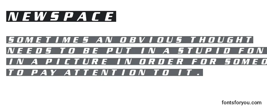NewSpace Font