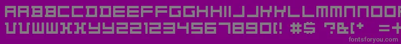 Подробнее о шрифте KonstructivDker Шрифт KonstructivDker – серые шрифты на фиолетовом фоне