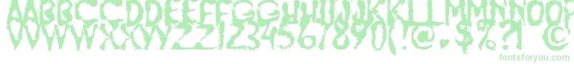 JumpBurnIp2012 Font – Green Fonts