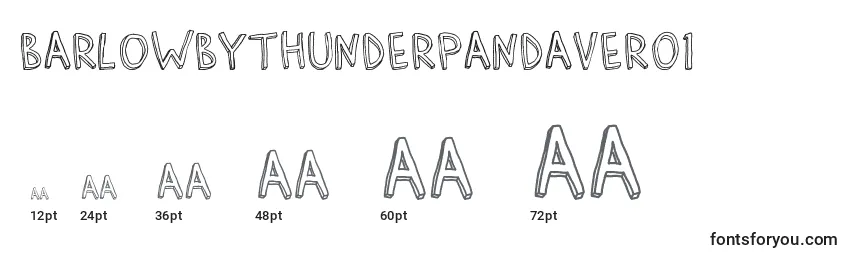 Размеры шрифта BarlowByThunderpandaVer01