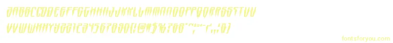 Шрифт Swordtoothsquatital – жёлтые шрифты