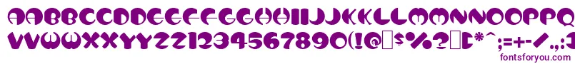 Totem-fontti – violetit fontit