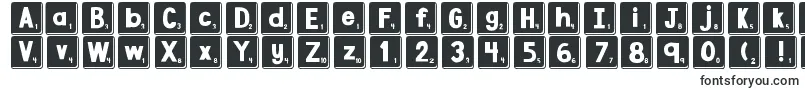 DjbLetterGameTiles3 Font – Fonts for Adobe Acrobat
