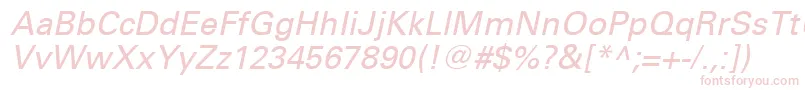 UniversLt56Oblique Font – Pink Fonts